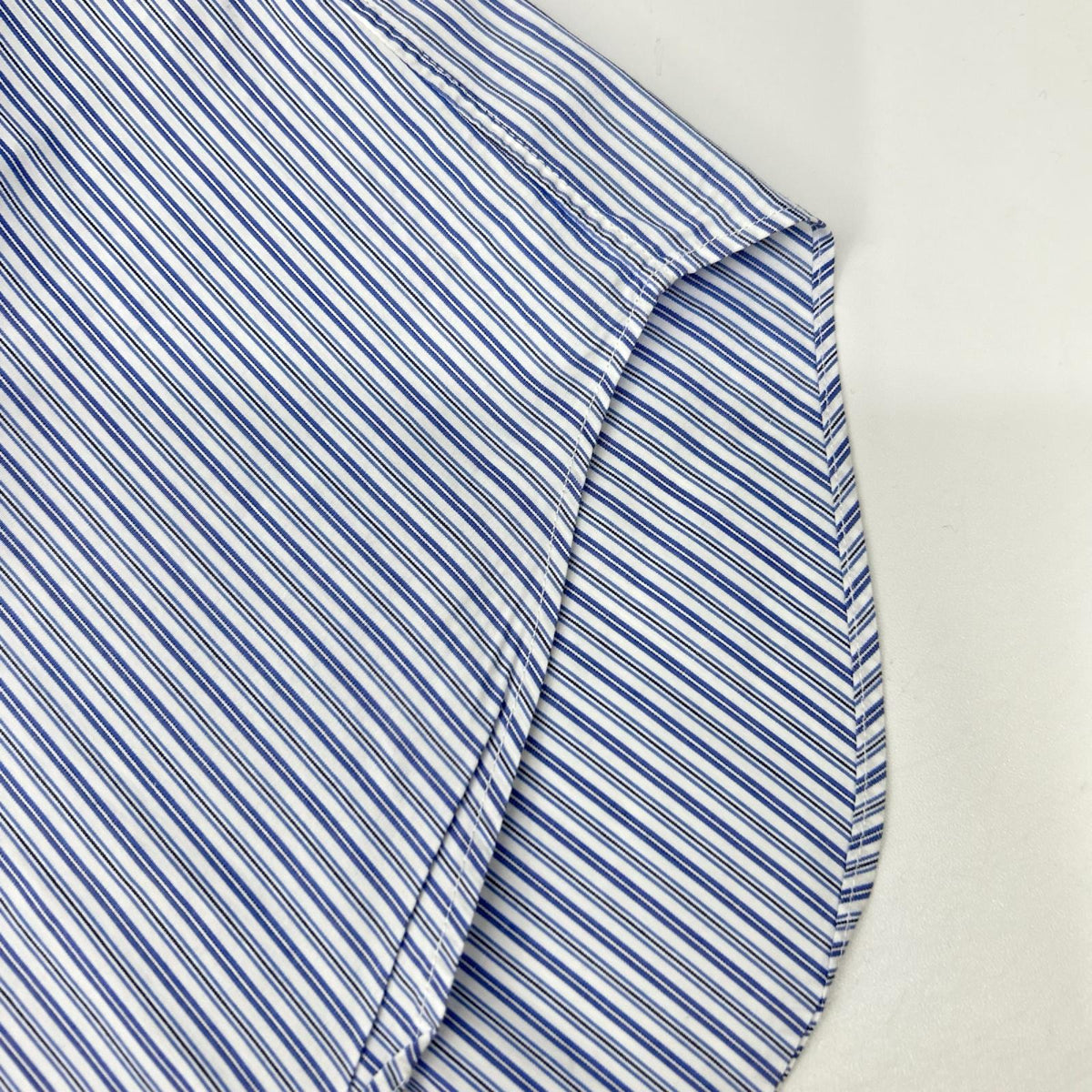 COMMEdesGARCONS SHIRT Light Blue Forever Stripe Shirt Size S
