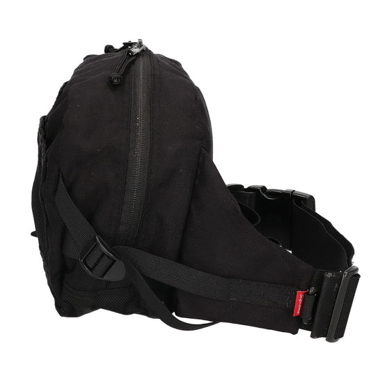 Supreme 15AW Black Nylon Contour Hip Bag