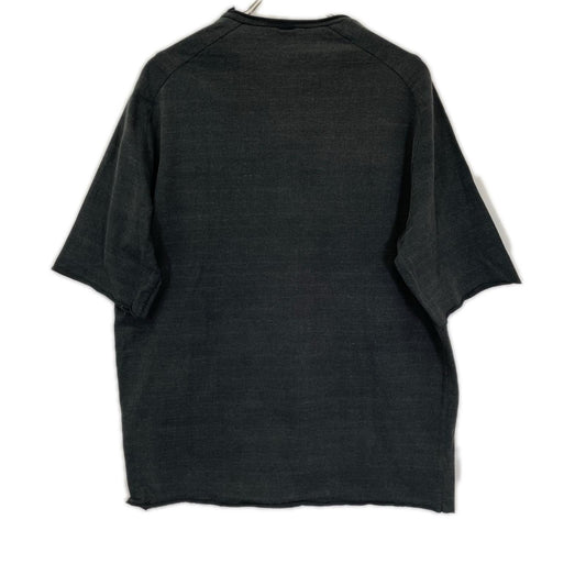 MAATEE&SONS 26SS Suvin Cotton French Seam Tee Black Size 2