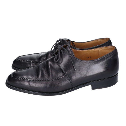 berluti Leather U-Tip 2-Hole Semi-Square Shoes Size UK 7