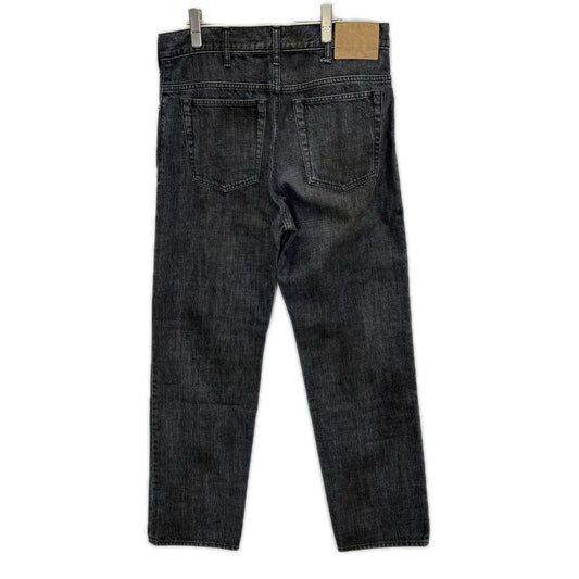 B-005-P02a Faded Black Denim Pants Size 2