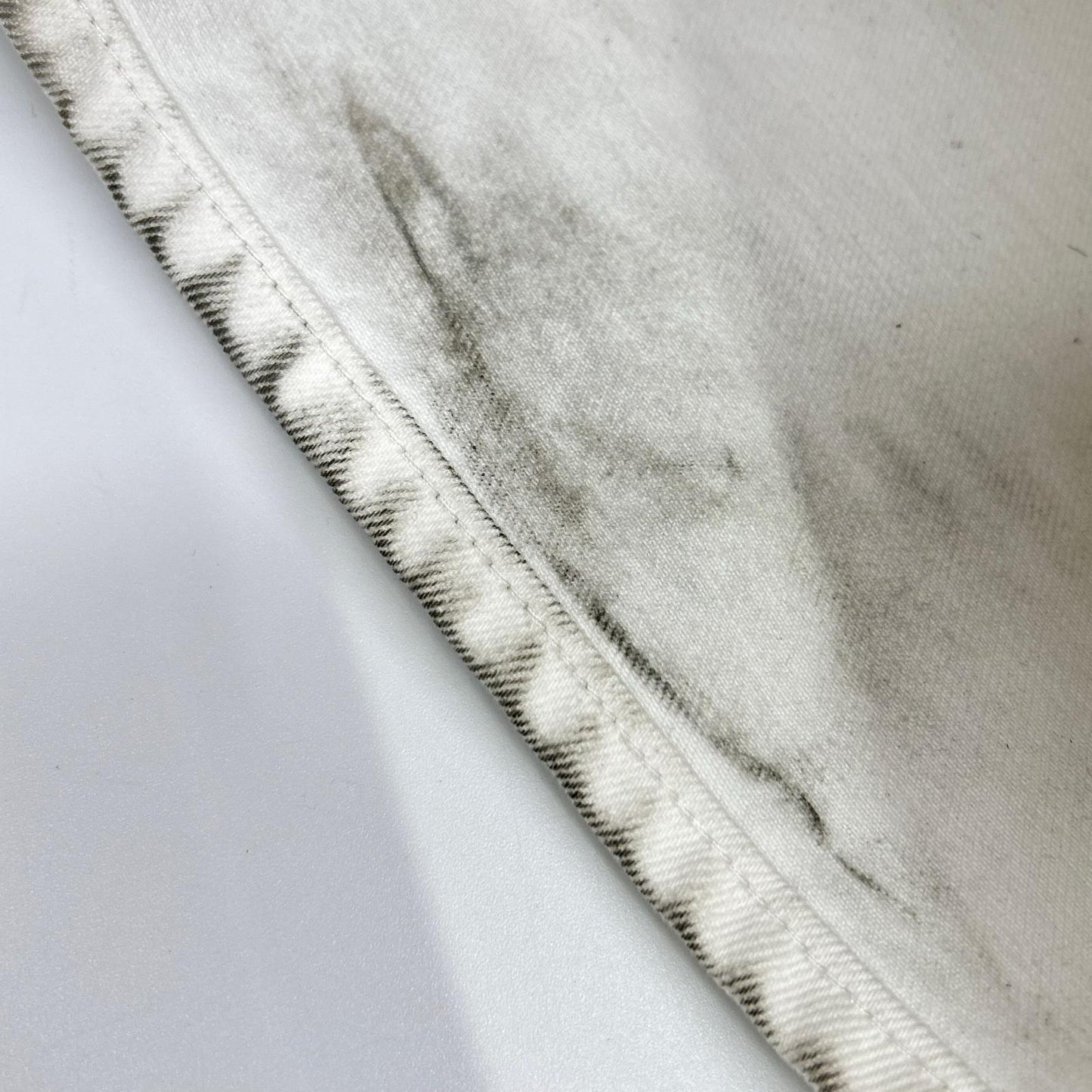 MASU Silver EMBLEM Bell-Bottom Denim Jeans Size 48