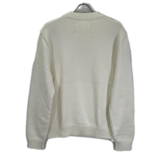 Maison Margiela 20AW 4 Stitch Crewneck Sweater White Size M