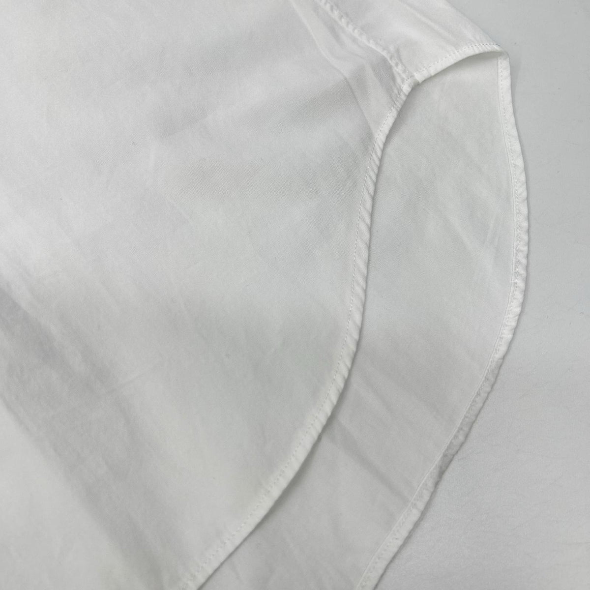 COMMEdesGARCONS SHIRT AW18 Round Collar Cotton Shirt Size M