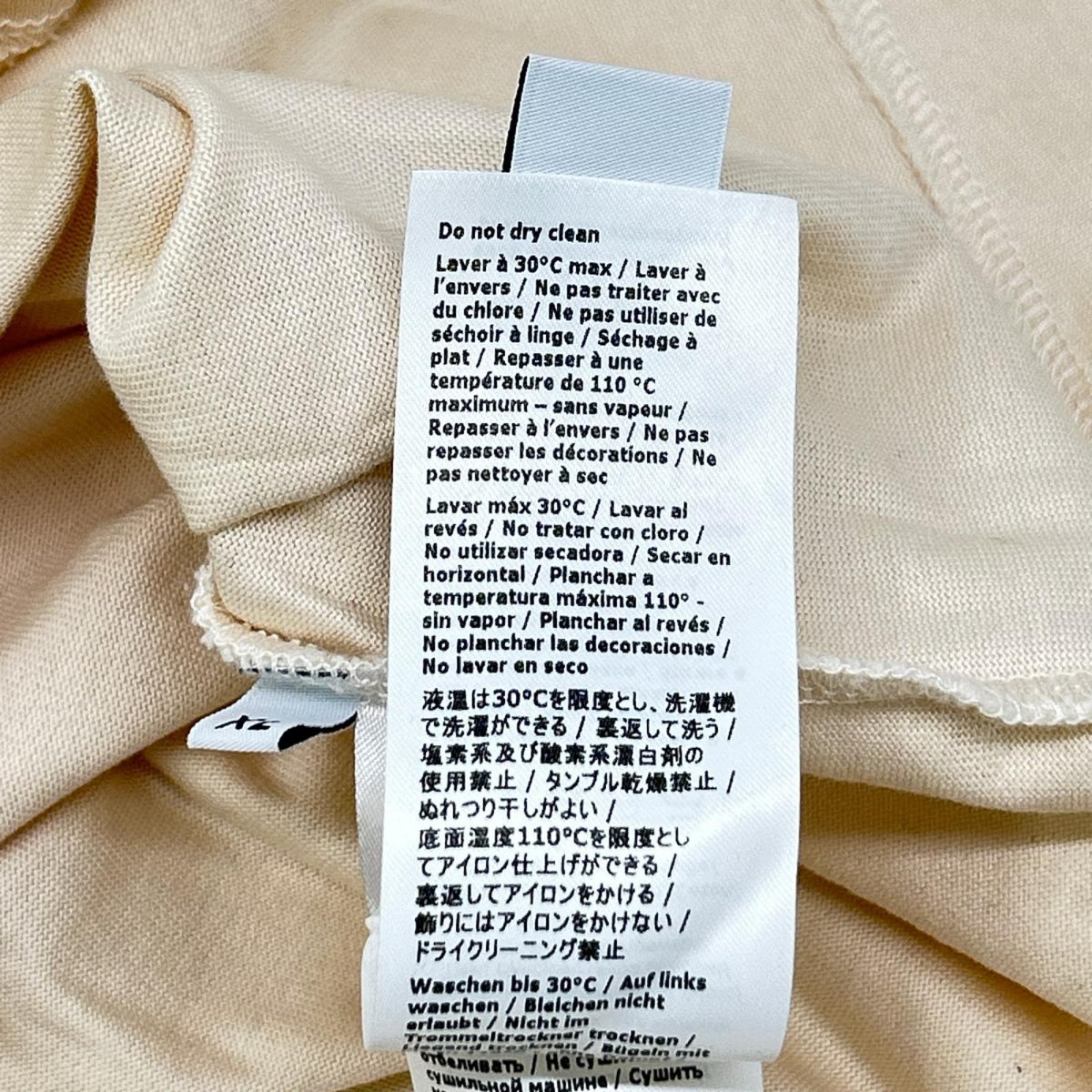 C.P.COMPANY Ivory Mercerized T-Shirt Size XL
