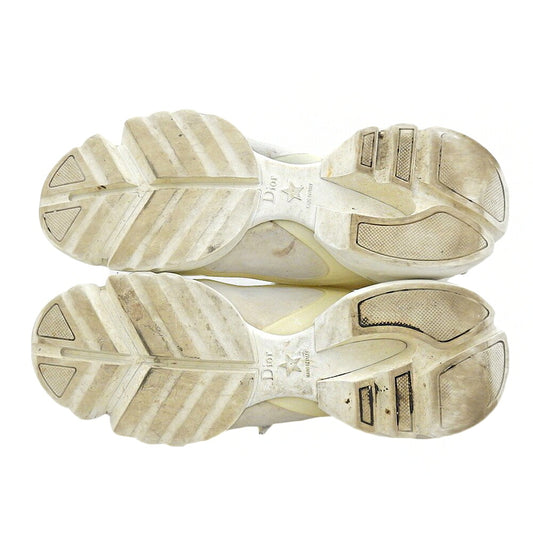 Christian Dior D-Connect Fabric Sneakers White Size EU 39