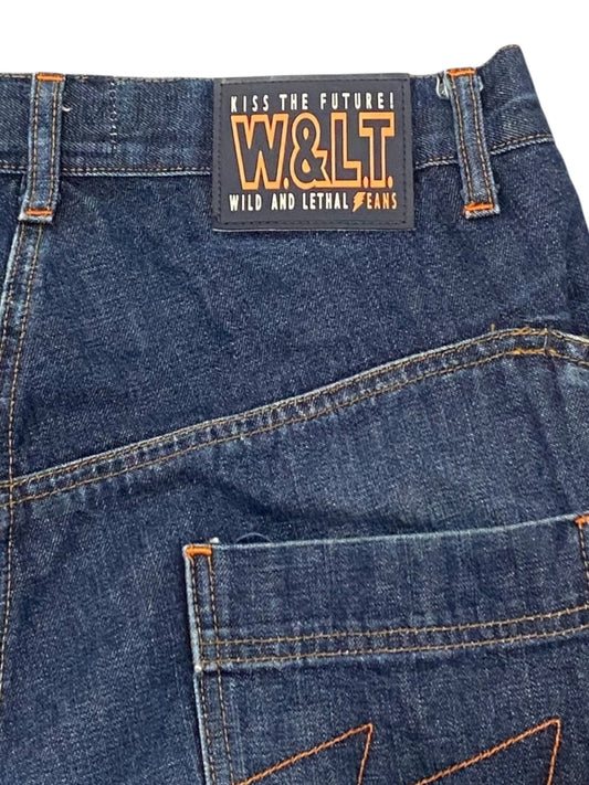 W< Pants Blue