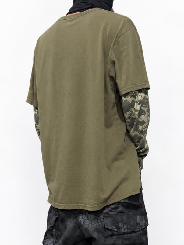Vintage Layered Long Sleeve T-Shirt Size XL
