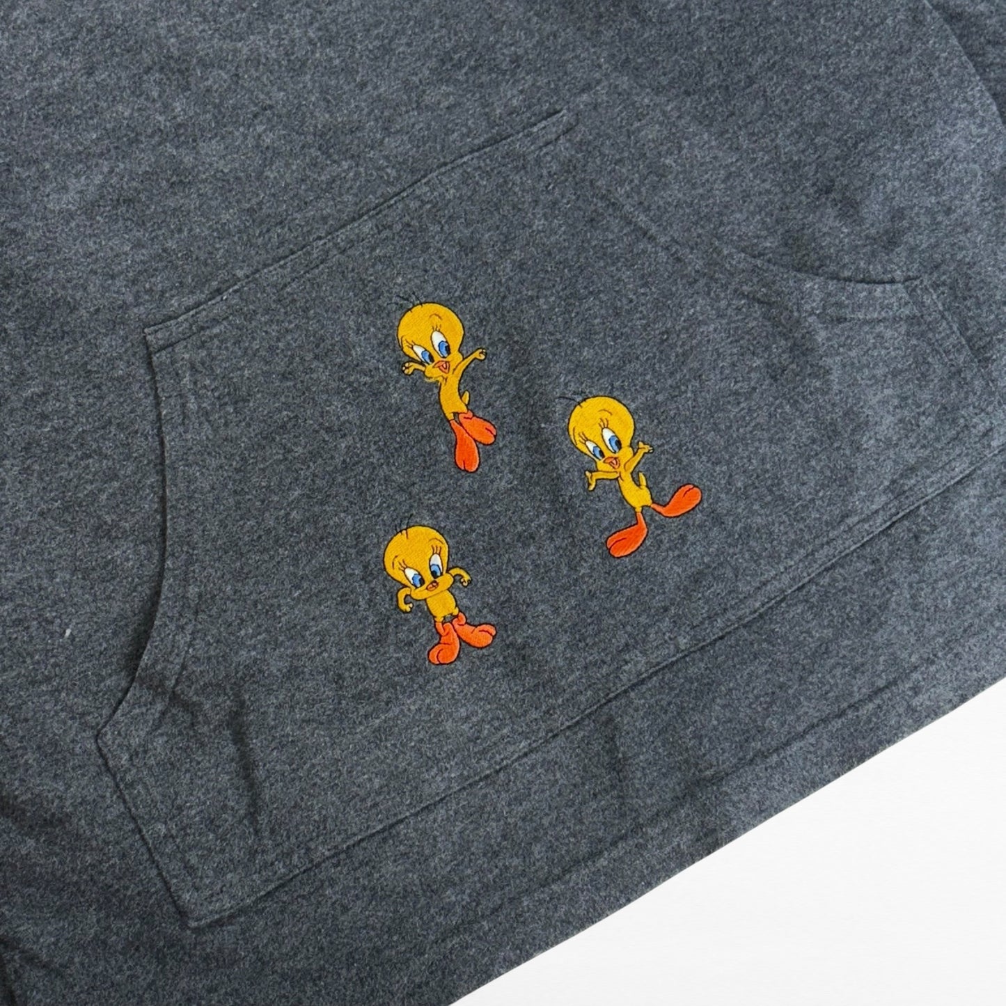 Warner Bros 90s Hoodie Gray Size XS