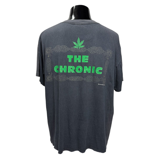 DR. DRE 90s The Chronic Album Art Sided T-Shirt Size XL