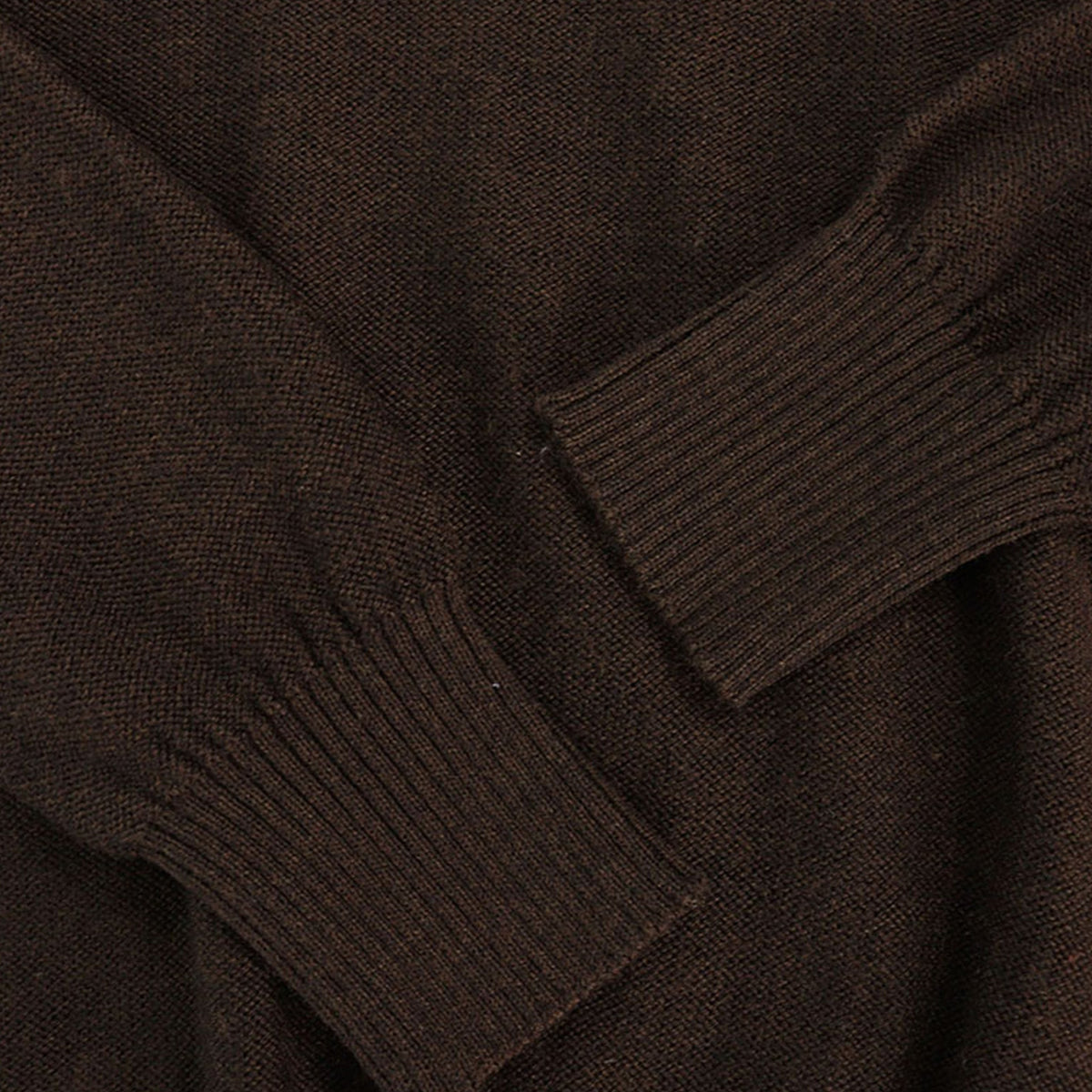 VERONIQUE BRANQUINHO Brown Wool Sweater Size 38