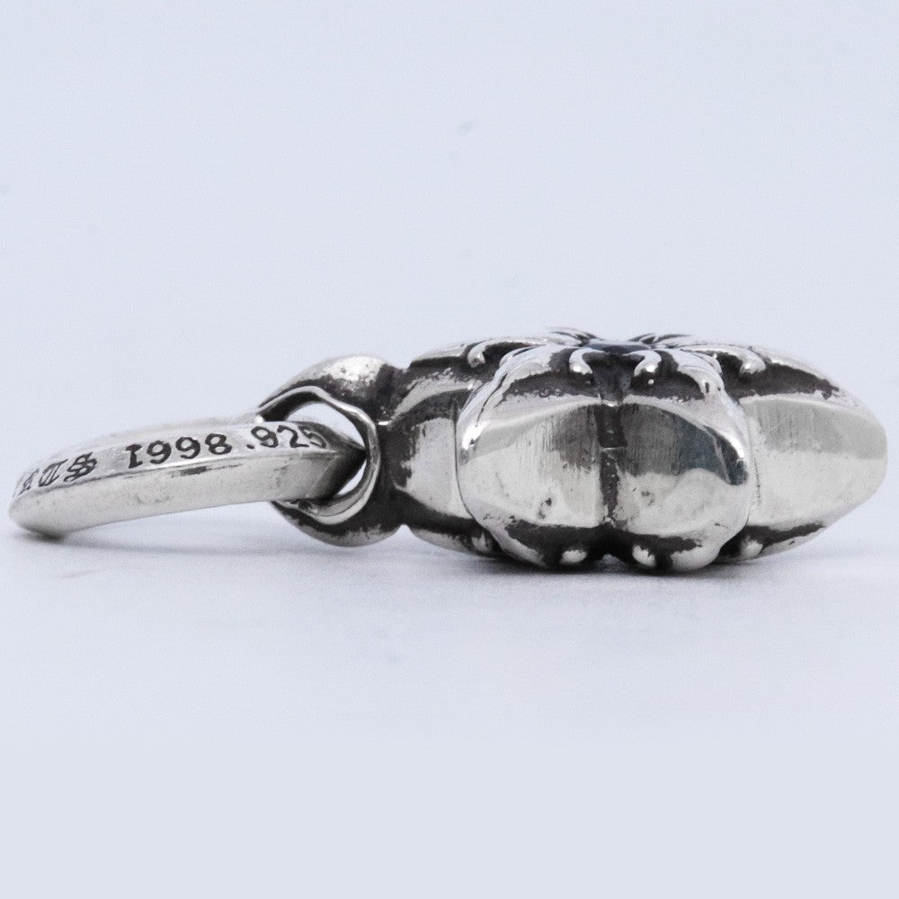 CHROME HEARTS Star Charm SAP Sapphire Necklace Silver Size F