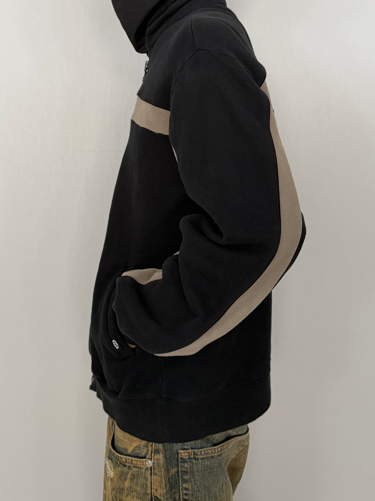 Montage Track Jacket Multi Cotton Size M