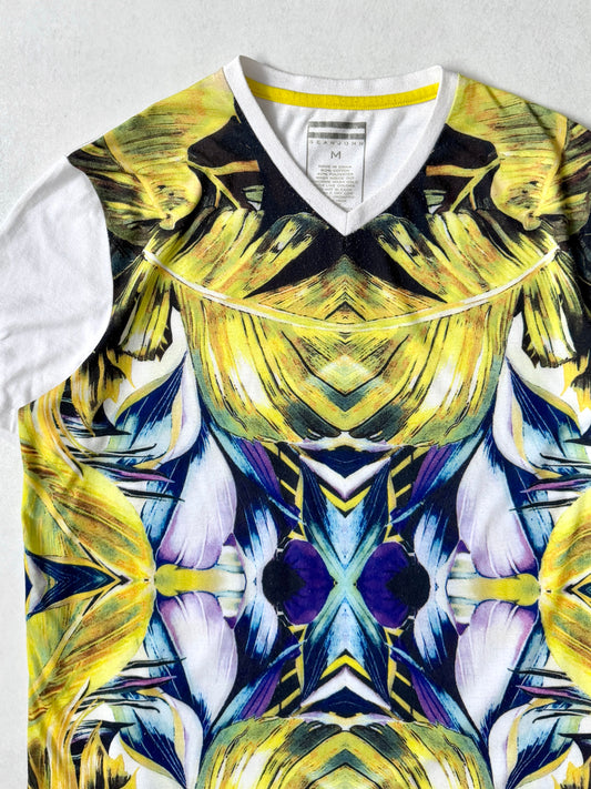 Sean John All-Over Pattern T-Shirt Multi-Color Size M