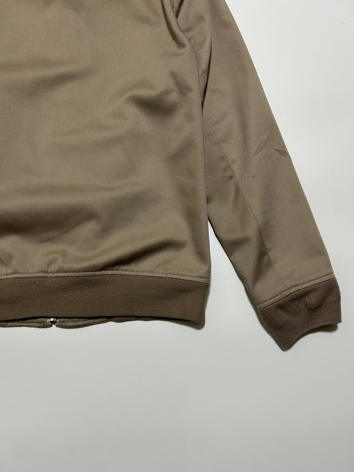 A.P.C. 2000s Ivory Cotton Blend Drizzler Jacket Size M