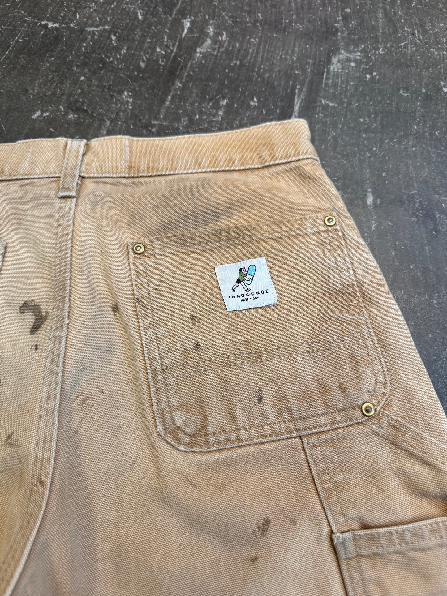 Vintage INNOCENCE NY Beige Cotton Pants Size 29