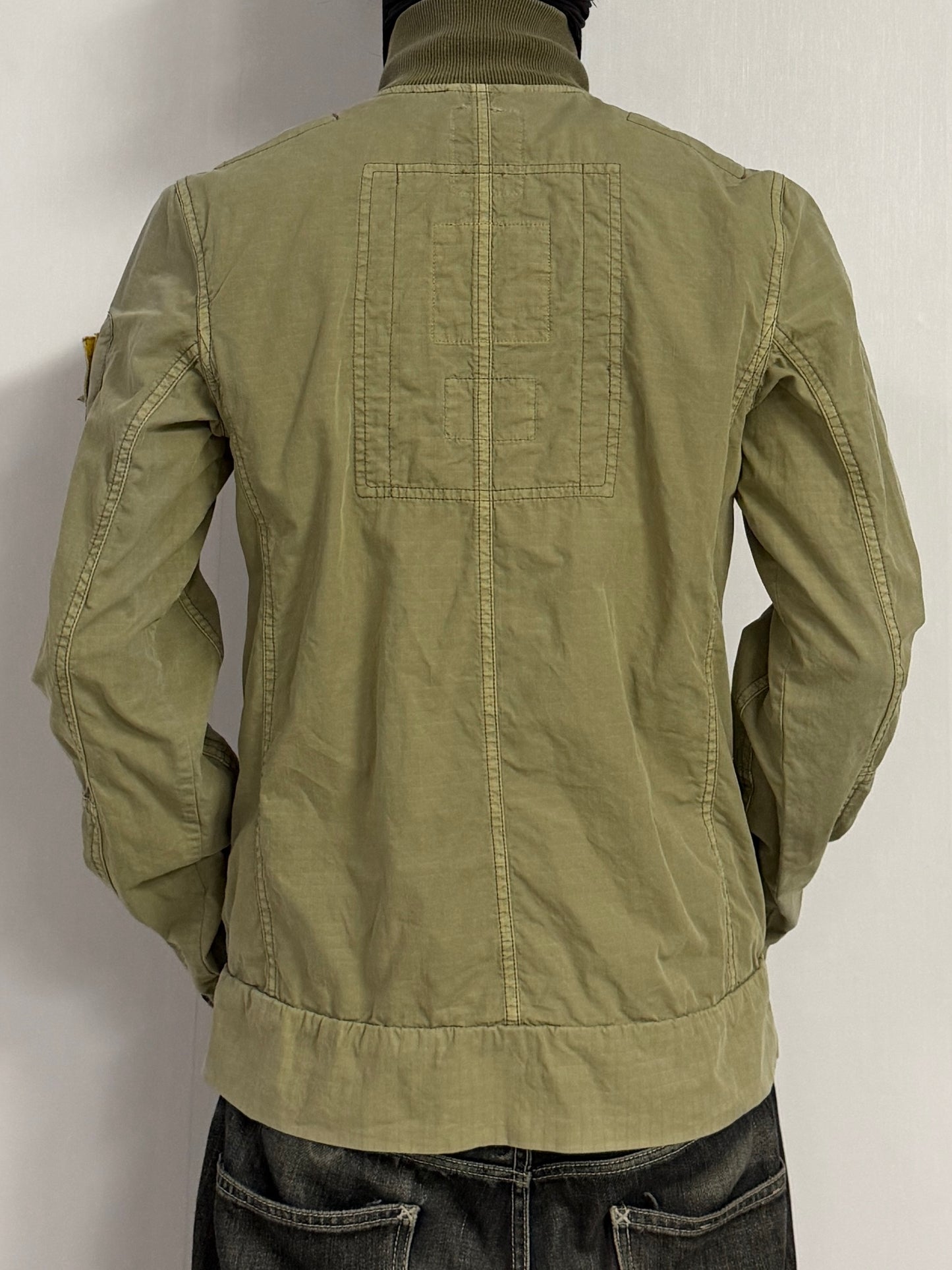Vintage Green G-Star Raw Cotton Tech Jacket Size S