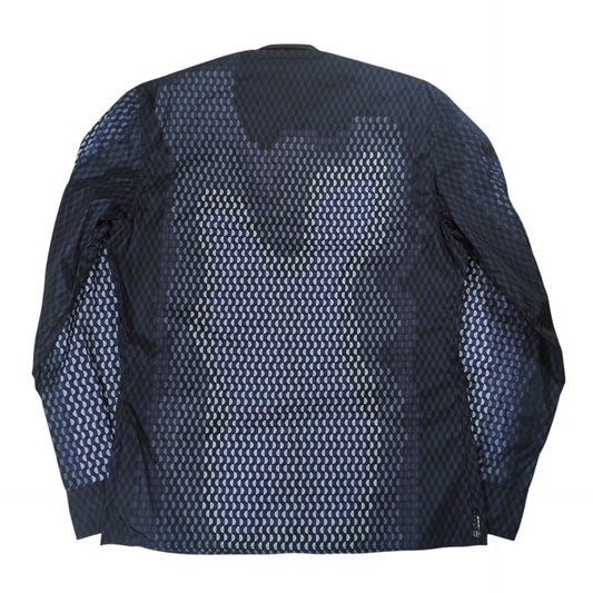 PRADA SPORT Digital Camo Nylon Jacket Navy Size L