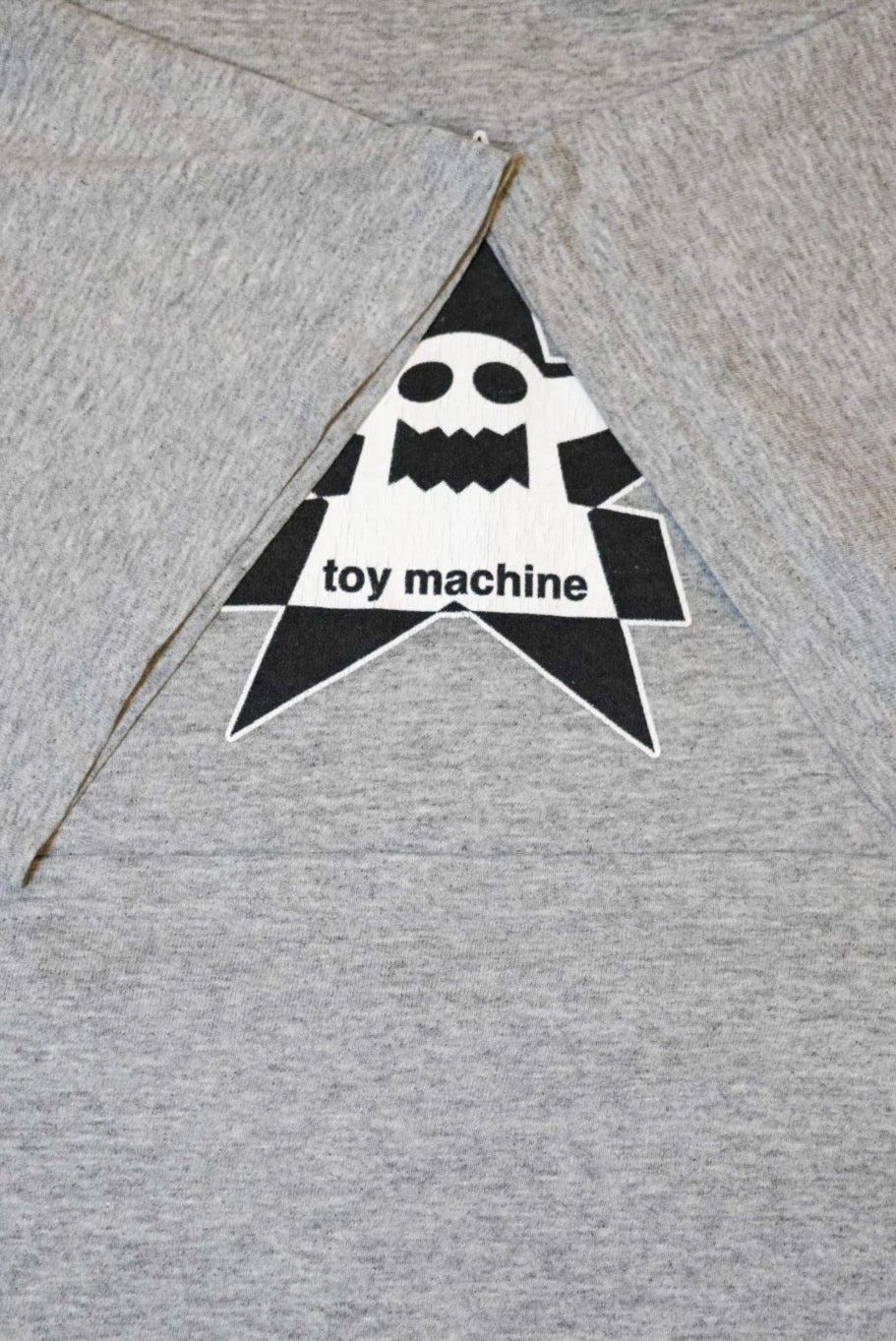 Toy Machine 90s Skate Gray T-Shirt Size XL