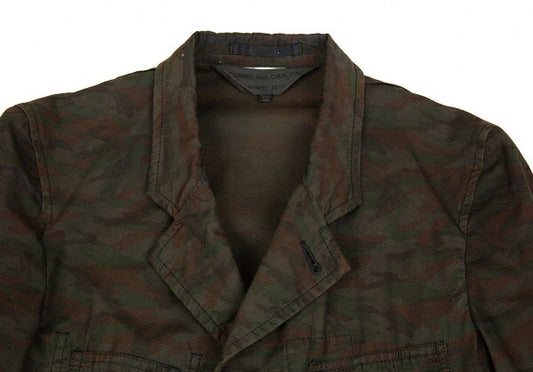 COMME des GARCONS HOMME PLUS Dyed Camo Cotton Jacket Size SS