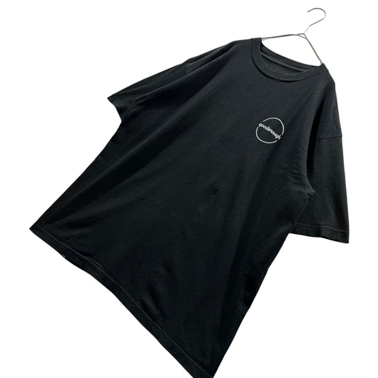 GOODENOUGH 2008 Cotton Circle Logo T-Shirt Black Size L