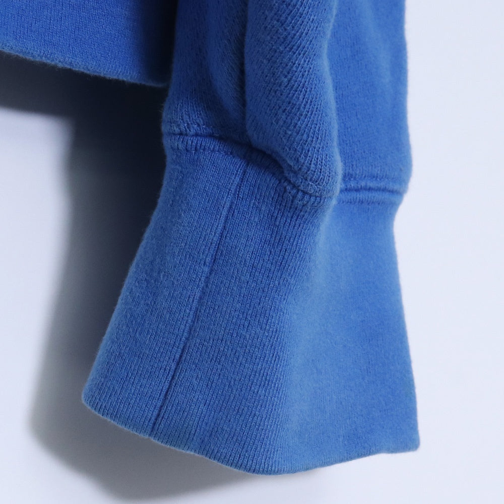 Palm Angels Iconic Terry Patch Hoodie Blue Size L