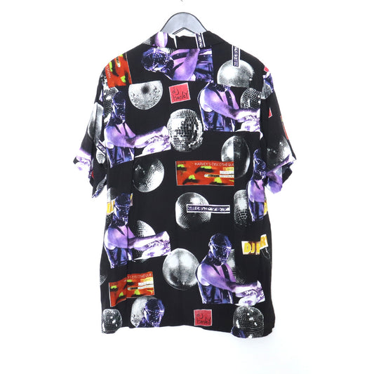 Wacko Maria DJ HARVEY S S/S Hawaiian Shirt Black Size L