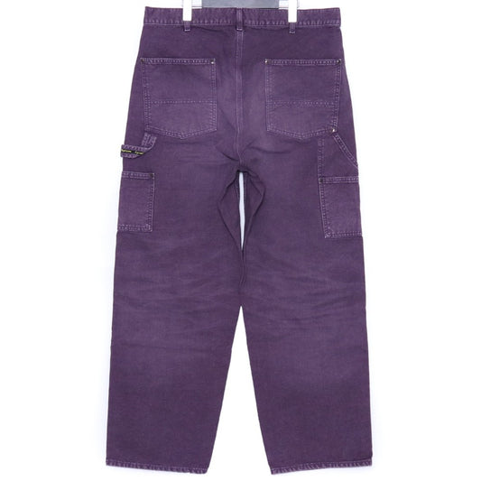 SUPREME 26SS Purple Worn Double Knee Painter Jeans Size 34
