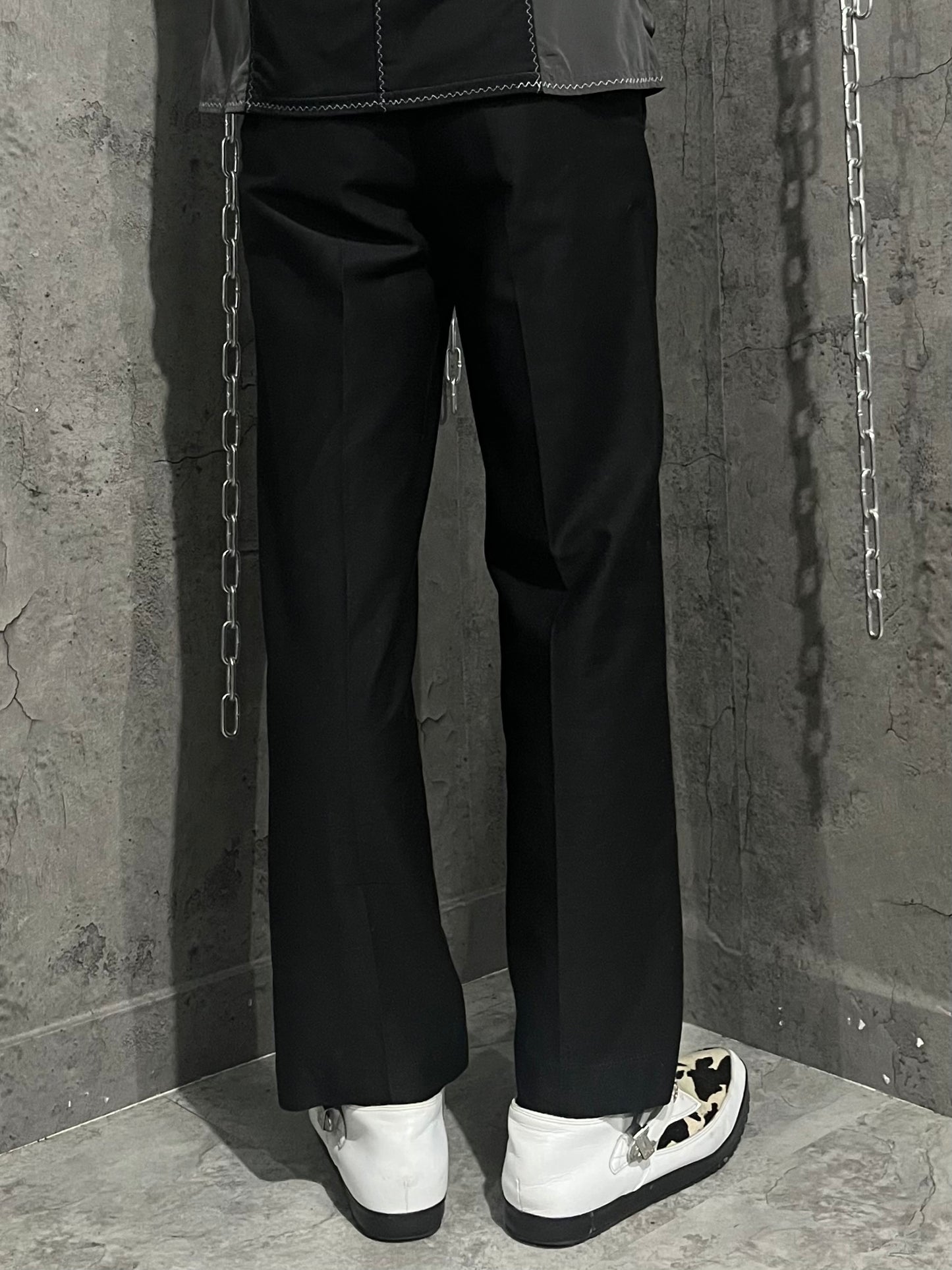 Jean Paul Gaultier Black Slacks Size 40