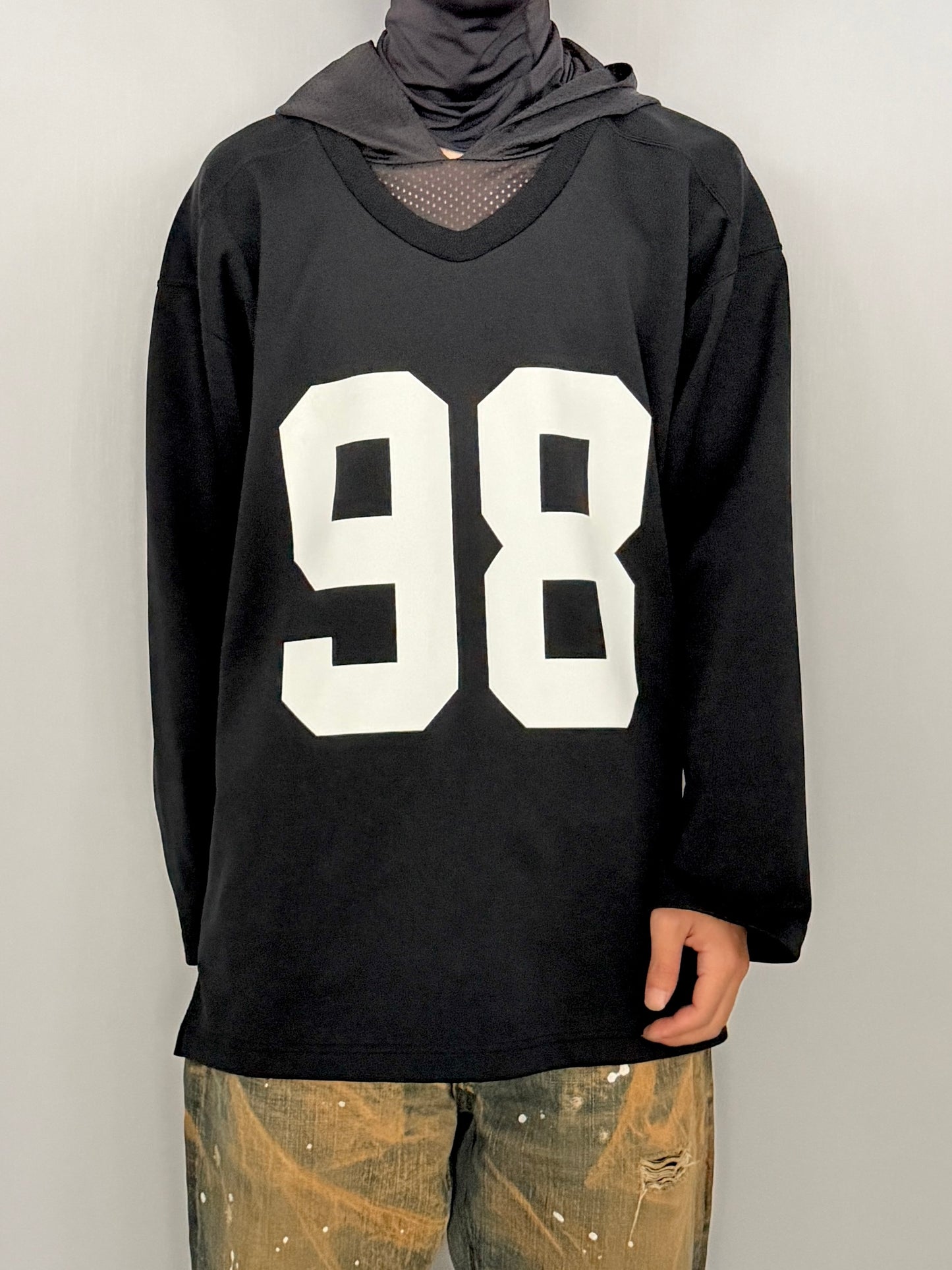 Sophnet. Black Number Long Sleeve Tee Size L