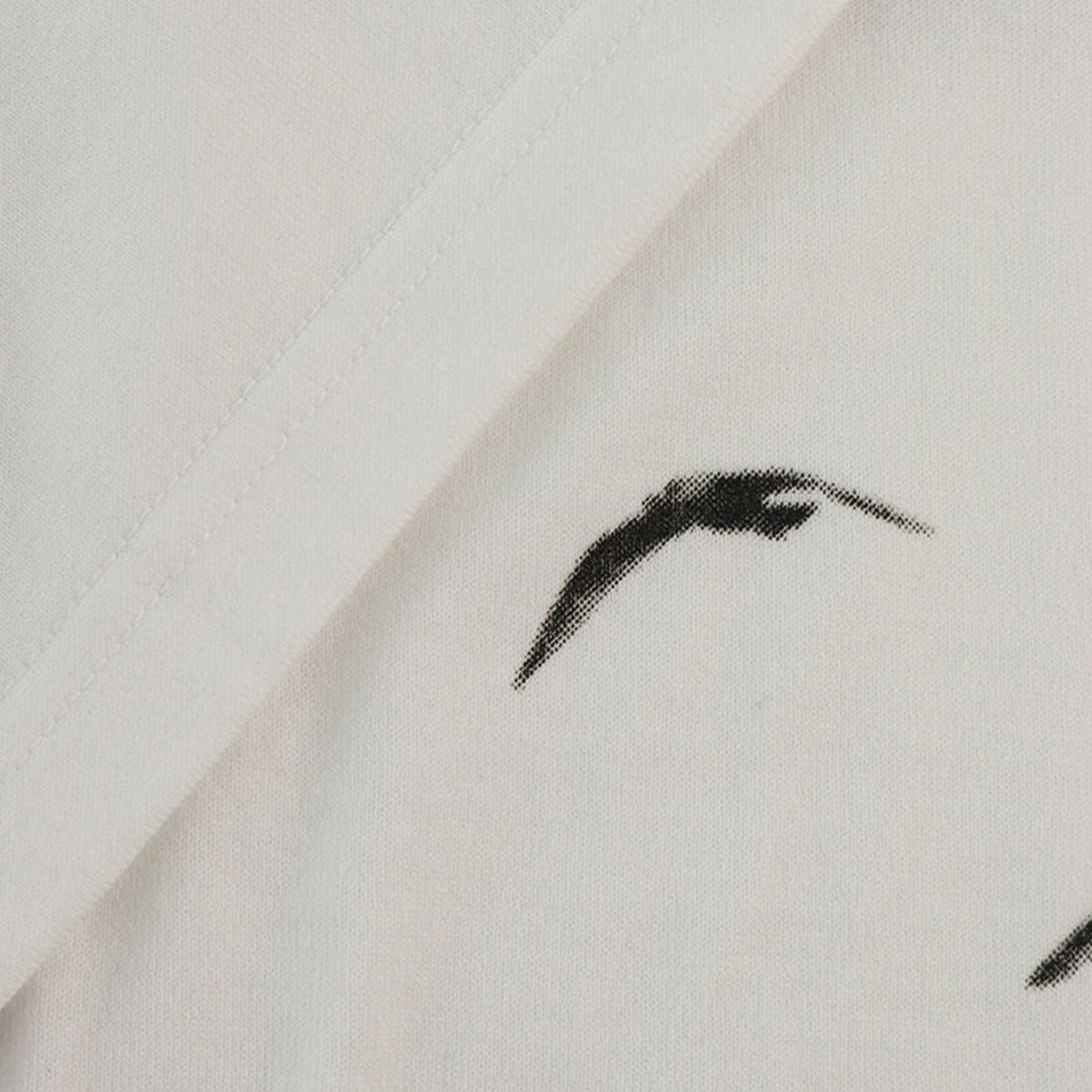NUMBER (N)INE 8th Anniv Cotton T-Shirt White Black Size 3