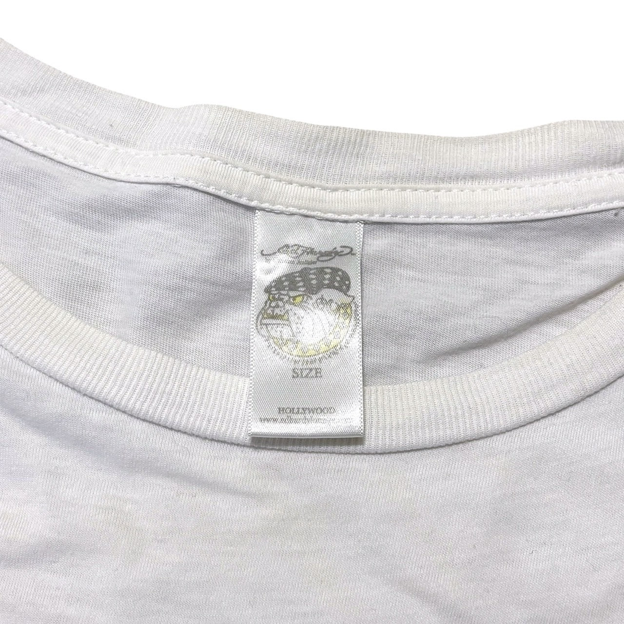Vintage Ed Hardy Rhinestone T-Shirt White Size L