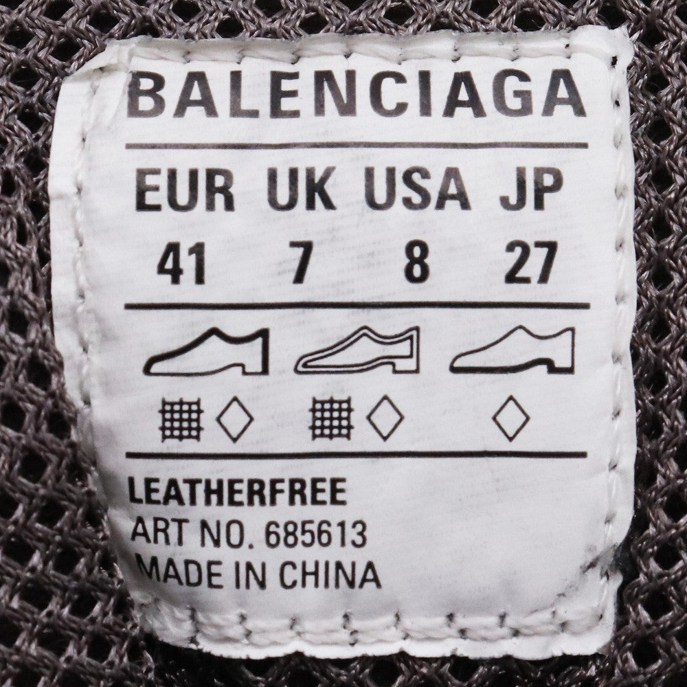 BALENCIAGA Defender Bouncer Sneakers Gray Size 27cm