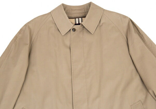 BURBERRY LONDON Padded Liner Nova Check Coat Mocha Size 42