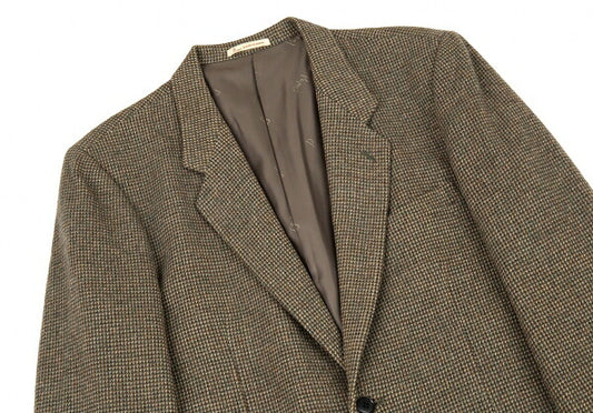 Papas MAGEE Wool Tweed Jacket Khaki Size M46