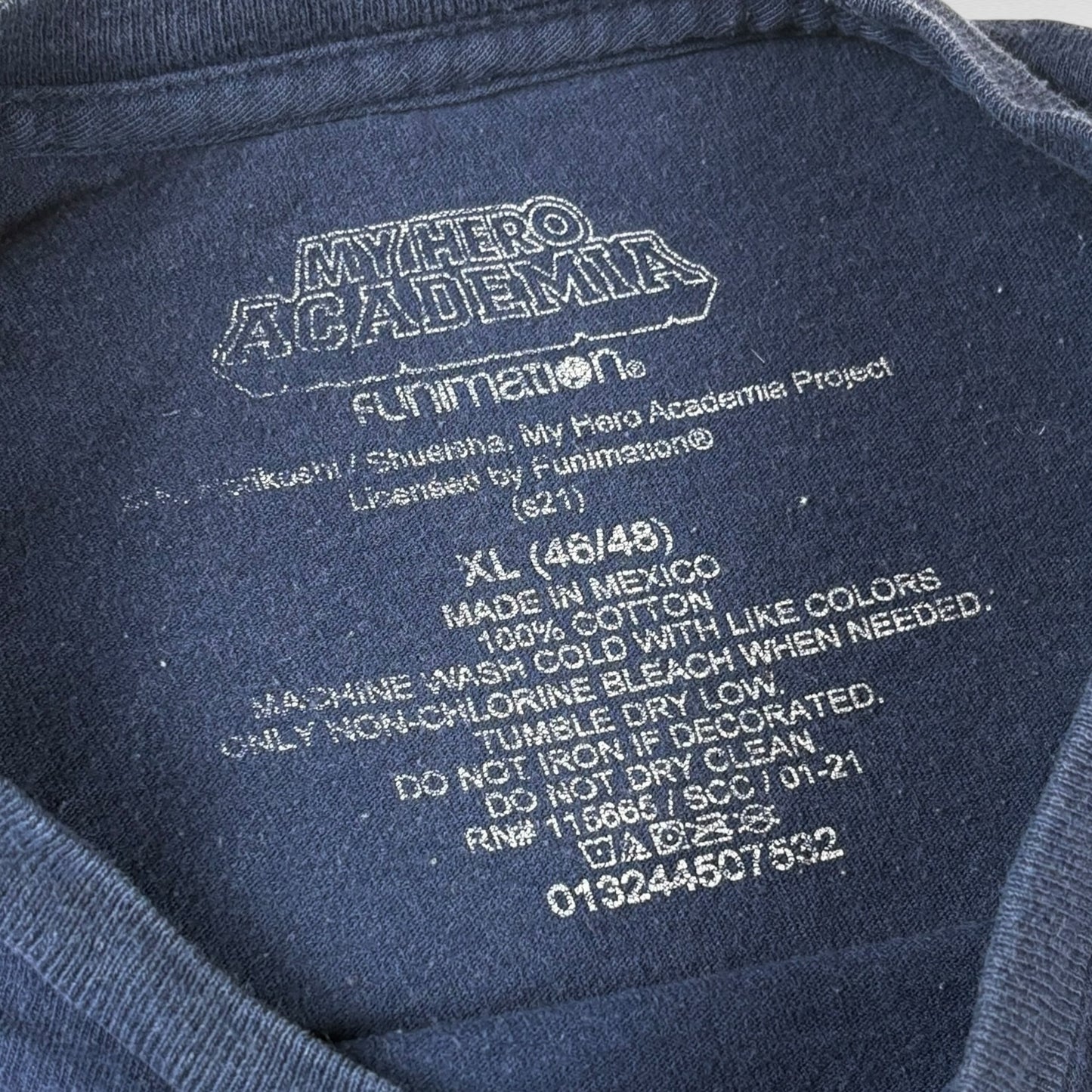 T-Shirt Blue Size XL