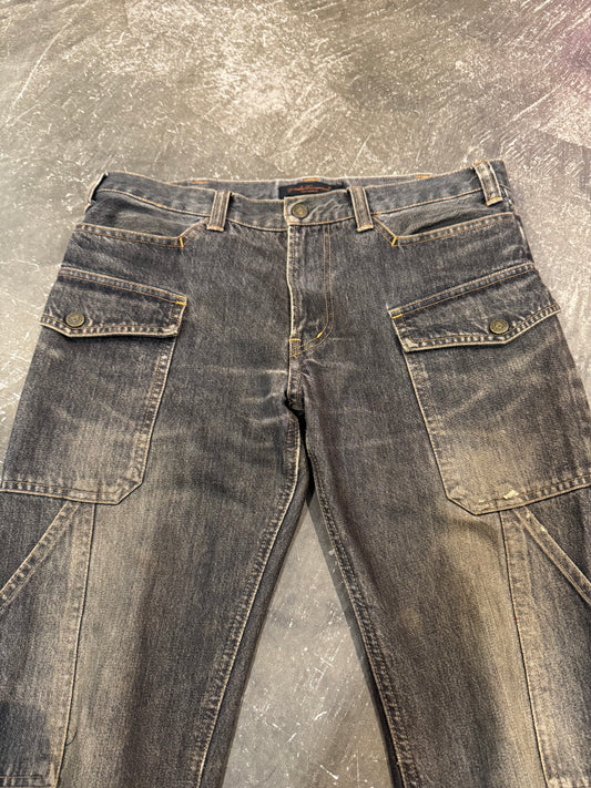 undercover 02AW Black Cotton Pants Size L