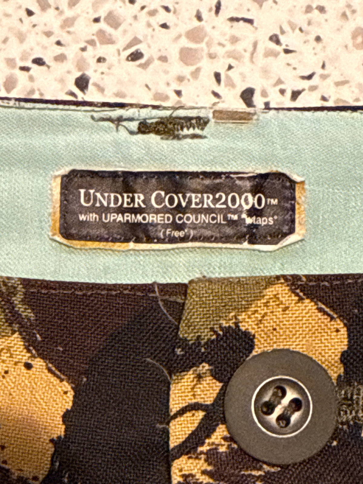 Undercover WTAPS 00s Cropped Pants Camo Size 34