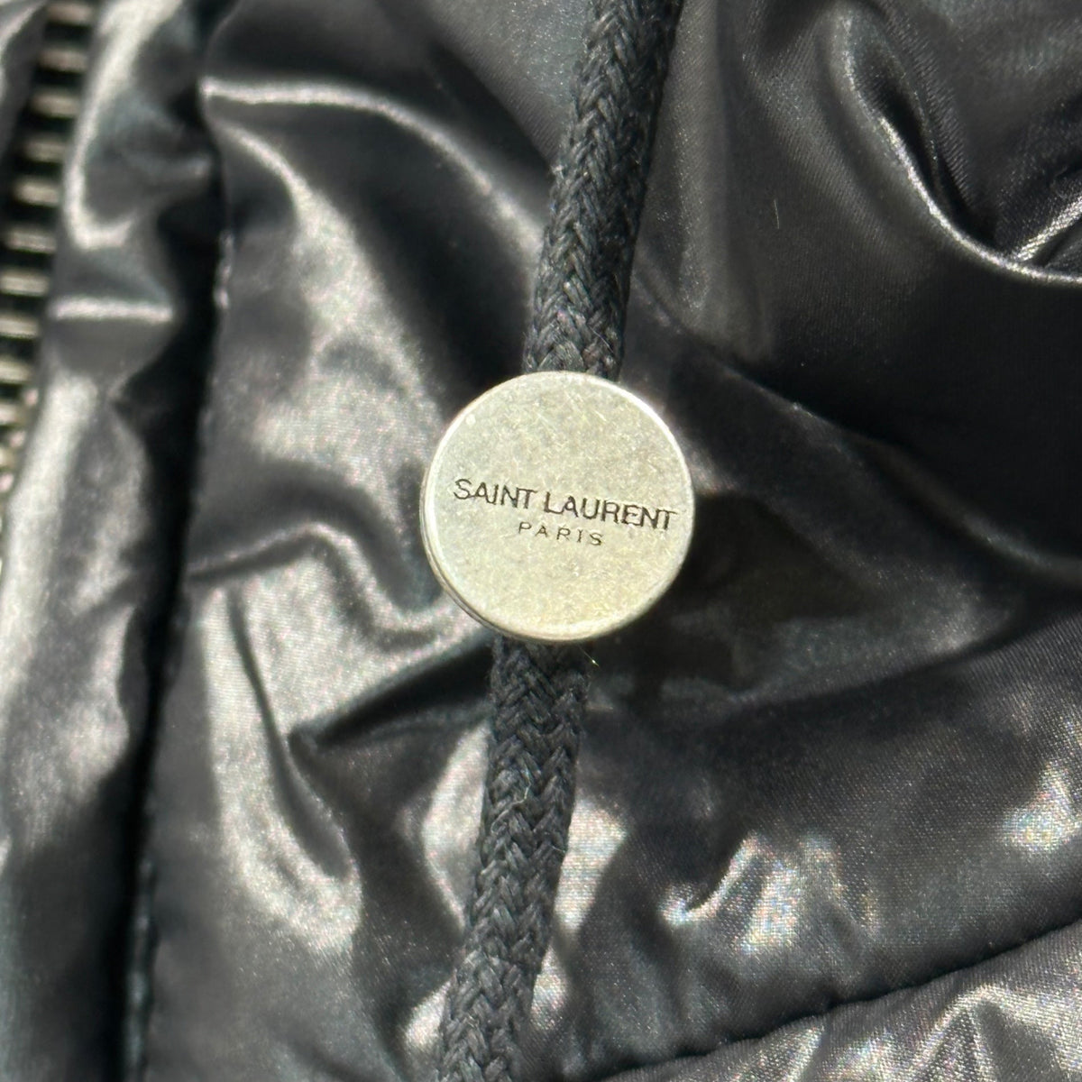 Saint Laurent 23AW Cassandra Logo Jacket Black Size 50