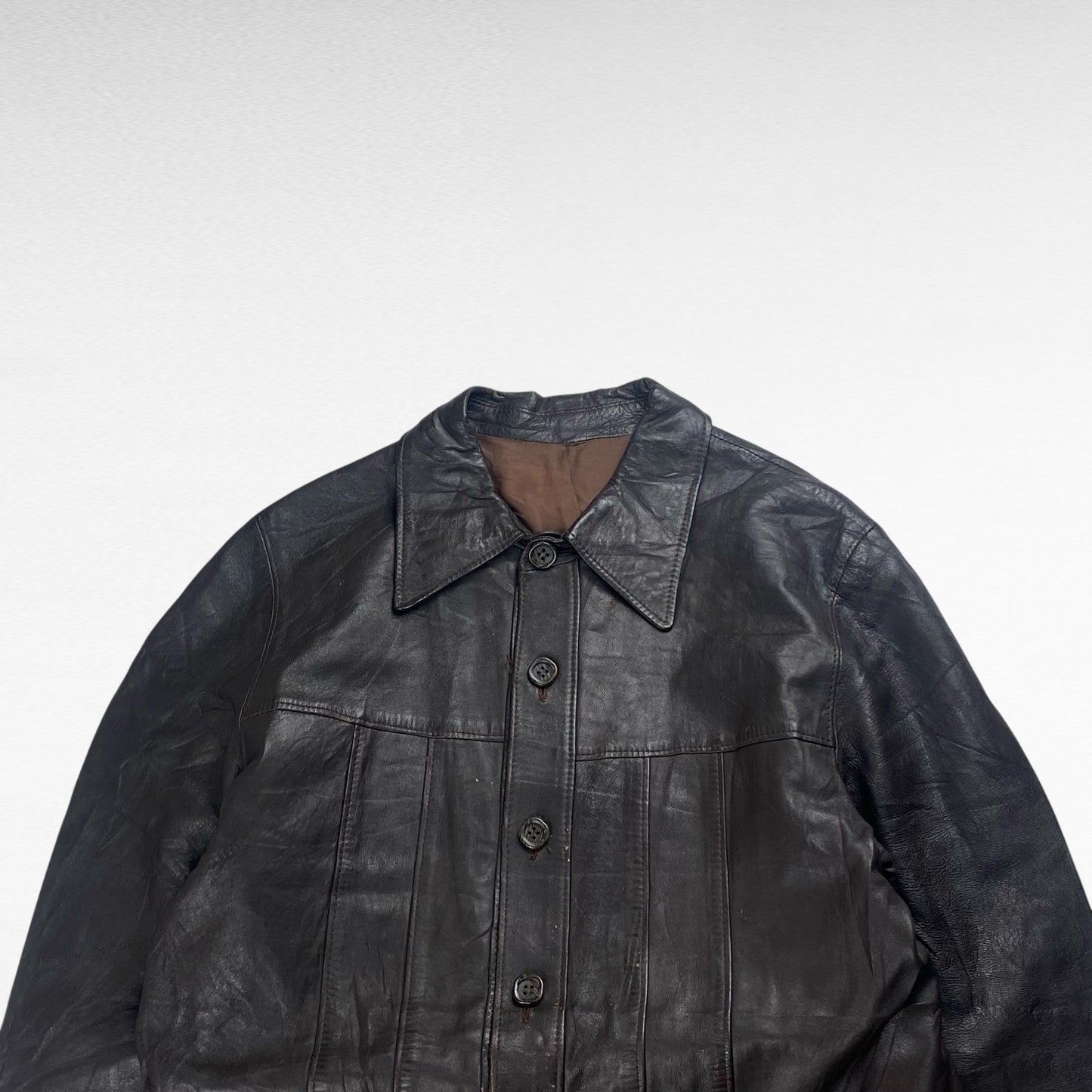unknown Leather Coat Size M