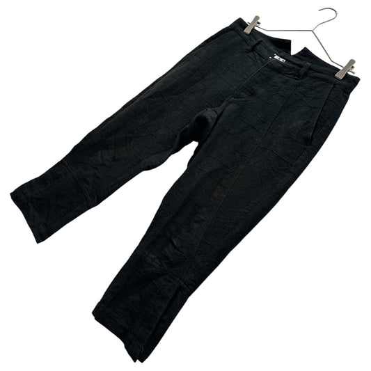 SADDAM TEISSY Jacquard Tapered Cropped Pants Size 1