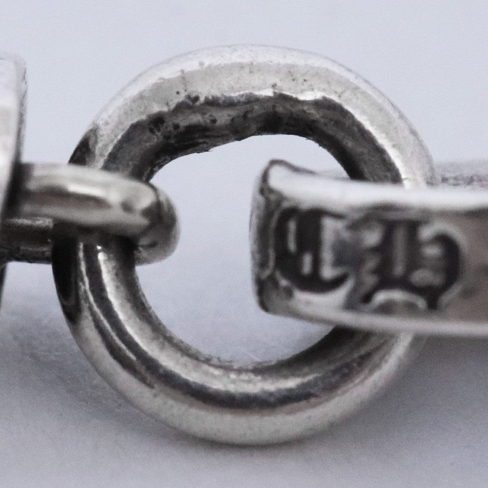 CHROME HEARTS OLD PAPER CHAIN Necklace Silver Size ONE SIZE