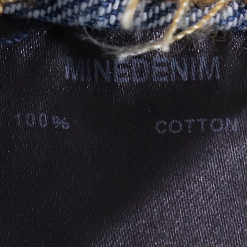 MINEDENIM B.Covered Denim Tuxedo Gilet Black Size 2