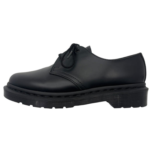 DR.MARTENS 1461 Mono 3-Eye Leather Shoes Black Sneakers Size UK4