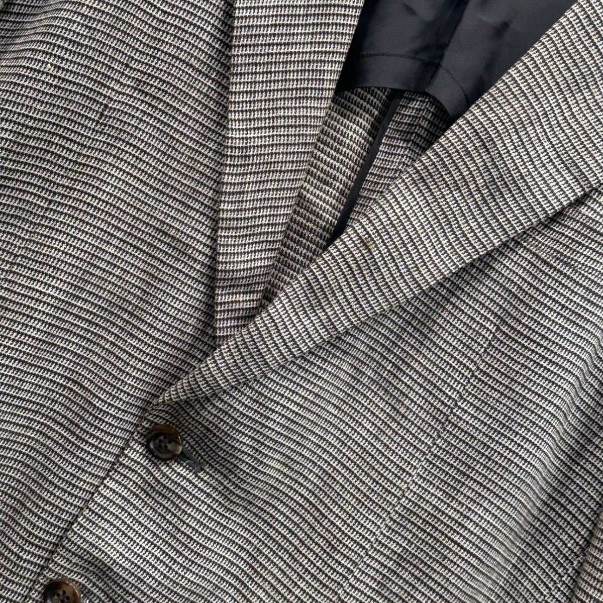 COMME des GARCONS HOMME 80s Linen 2B Jacket Multi Size S