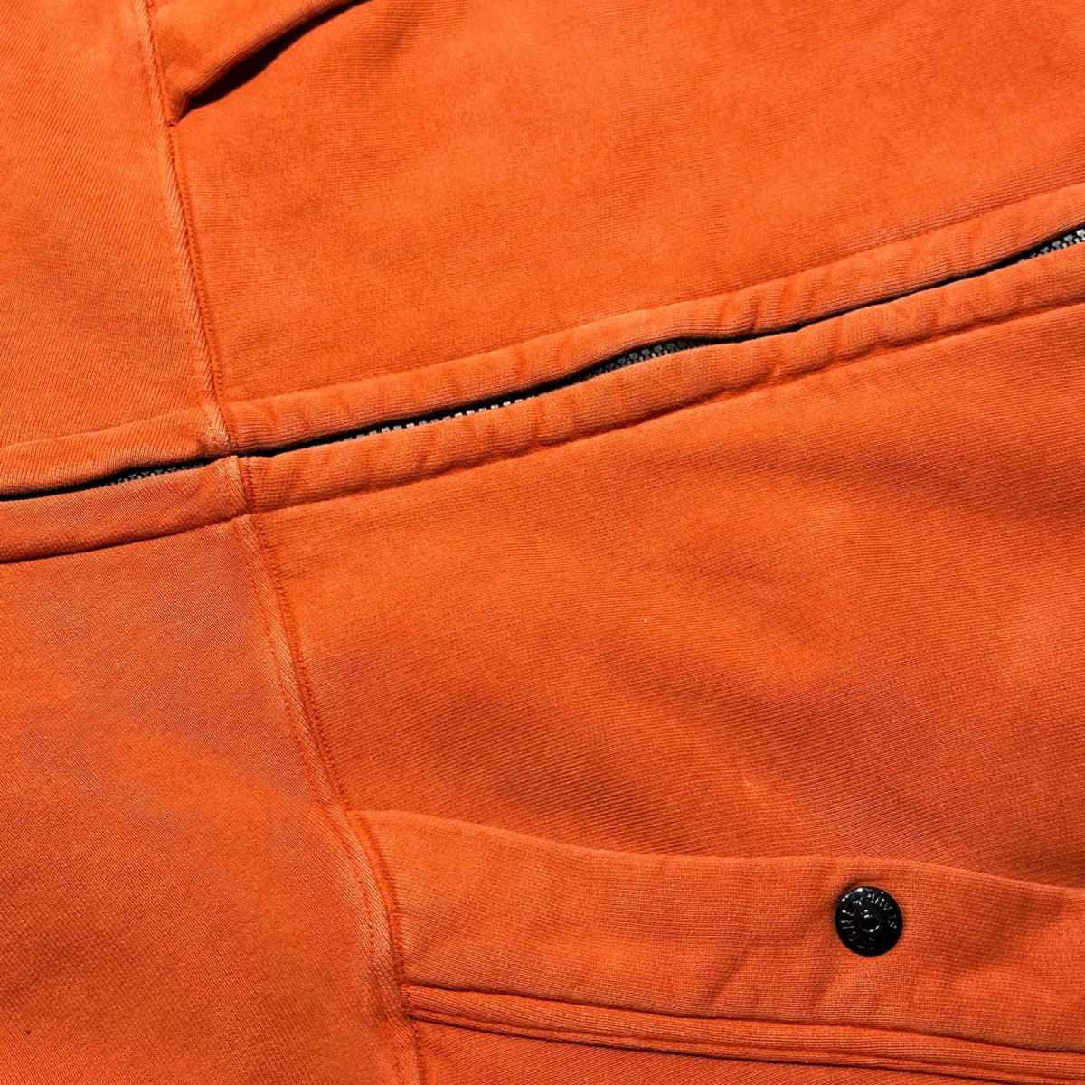 STONE ISLAND 00s Monochrome Patch Jacket Orange Size XL