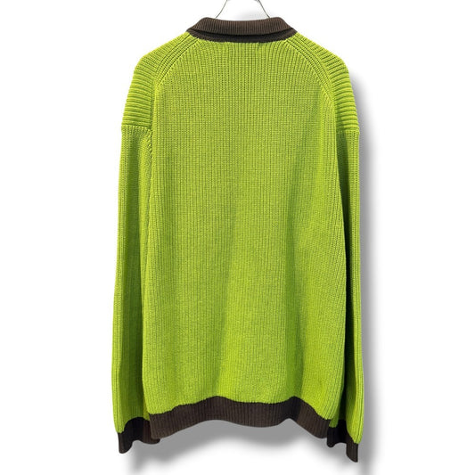 TTT MSW 23AW New Standard Zip Cardigan Green Size XL
