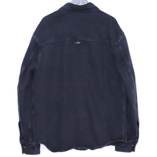 LOUIS VUITTON 24SS Monogram Emboss Jacket Black Size M
