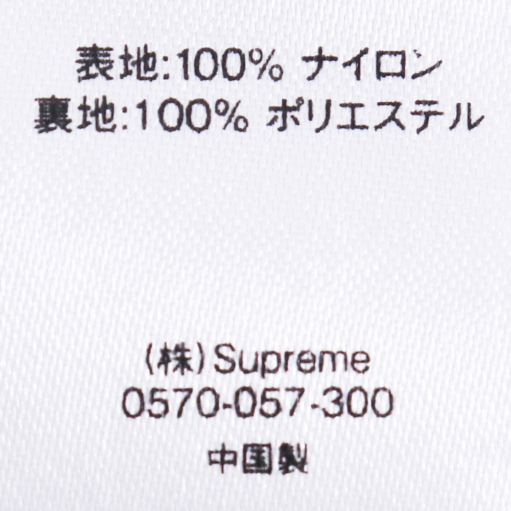SUPREME 18AW Nylon Plaid Track Pants Red Size M