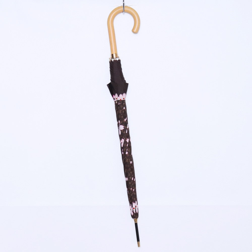 LOUIS VUITTON Murakami Cherry Blossom Umbrella Brown Size F